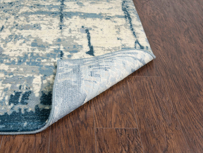 Impressions Blue 8x10 Rug